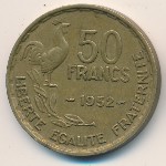 France, 50 francs, 1950–1958