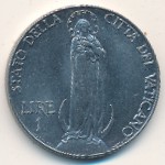Vatican City, 1 lira, 1940–1941