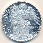 Ватикан, 10000 лир (2000 г.)