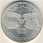 Austria, 50 schilling, 1963