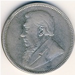 South Africa, 2 shillings, 1892–1897