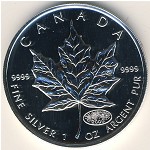 Canada, 5 dollars, 2000