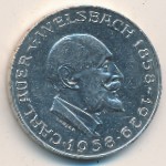 Austria, 25 schilling, 1958