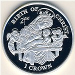 Isle of Man, 1 crown, 1997