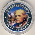 Либерия, 5 долларов (2009–2010 г.)