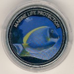 Palau, 1 dollar, 2007