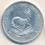 ЮАР, 5 шиллингов (1947 г.)