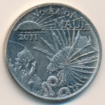 Hawaiian Islands., 2 dollars, 2011
