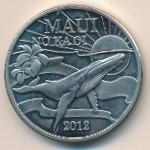 Hawaiian Islands., 2 dollars, 2012