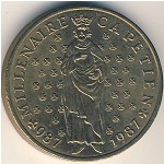 France, 10 francs, 1987
