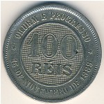 Brazil, 1000 reis, 1889–1900