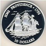 Фиджи, 10 долларов (2001 г.)