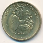 Vatican City, 20 lire, 1995