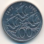 San Marino, 100 lire, 1992