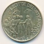 Vatican City, 200 lire, 1994