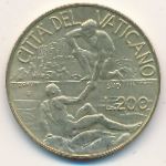 Vatican City, 200 lire, 1998
