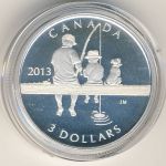 Canada, 3 dollars, 2013