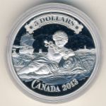 Canada, 5 dollars, 2013