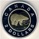 Канада, 2 доллара (2004–2011 г.)