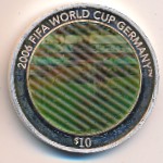 Соломоновы острова, 10 долларов (2005 г.)