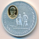 New Zealand, 20 dollars, 1995
