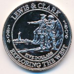 Liberia, 5 dollars, 2003