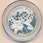 Brazil, 2000 cruzeiros, 1992
