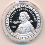 Virgin Islands, 20 dollars, 2000