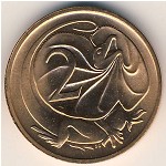 Австралия, 2 цента (1966–1984 г.)