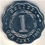 Белиз, 1 цент (1976–2012 г.)