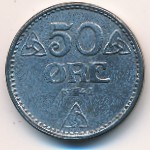 Norway, 50 ore, 1941–1945
