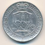 San Marino, 10 lire, 1931–1938