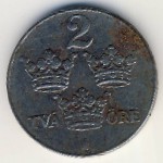 Sweden, 2 ore, 1942–1950