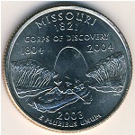 USA, Quarter dollar, 2003