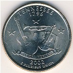 USA, Quarter dollar, 2002