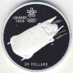 Canada, 20 dollars, 1987