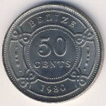 Белиз, 50 центов (1974–2016 г.)