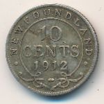 Ньюфаундленд, 10 центов (1912–1919 г.)