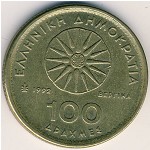 Greece, 100 drachmai(es), 1990–2000