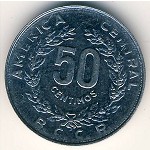 Коста-Рика, 50 сентимо (1982–1990 г.)