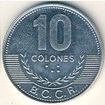 Коста-Рика, 10 колон (2005–2012 г.)
