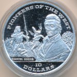 Либерия, 10 долларов (1996 г.)