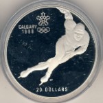 Canada, 20 dollars, 1985