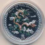 Palau, 5 dollars, 2012