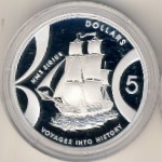 Australia, 5 dollars, 2002