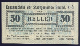 Austria Notgelds, 50 геллеров