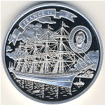 Cook Islands, 5 dollars, 2008