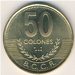 Costa Rica, 50 colones, 1997