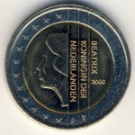 Нидерланды, 2 евро (1999–2006 г.)