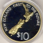 Новая Зеландия, 10 долларов (2000 г.)